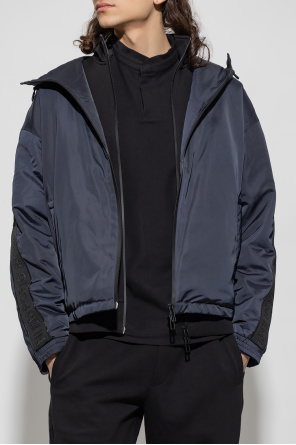 Emporio Armani Hooded rain jacket