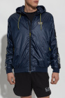 EA7 Emporio Armani NAVY BLUE Jacket with logo