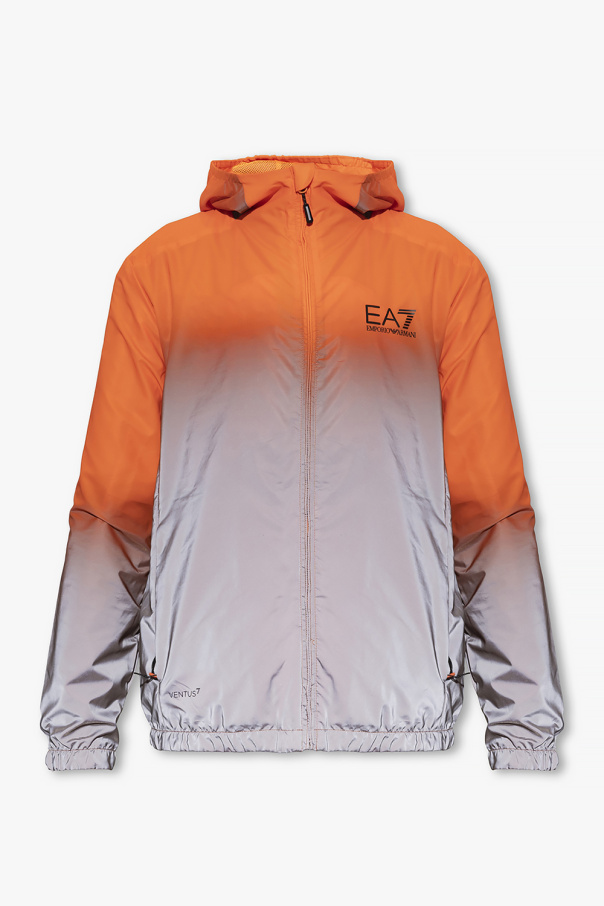 EA7 Emporio Armani Giorgio Armani buckle-embellished asymmetric shirt