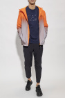 EA7 Emporio Armani ORANGE Hooded jacket