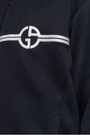 Giorgio Armani logo运动夹克