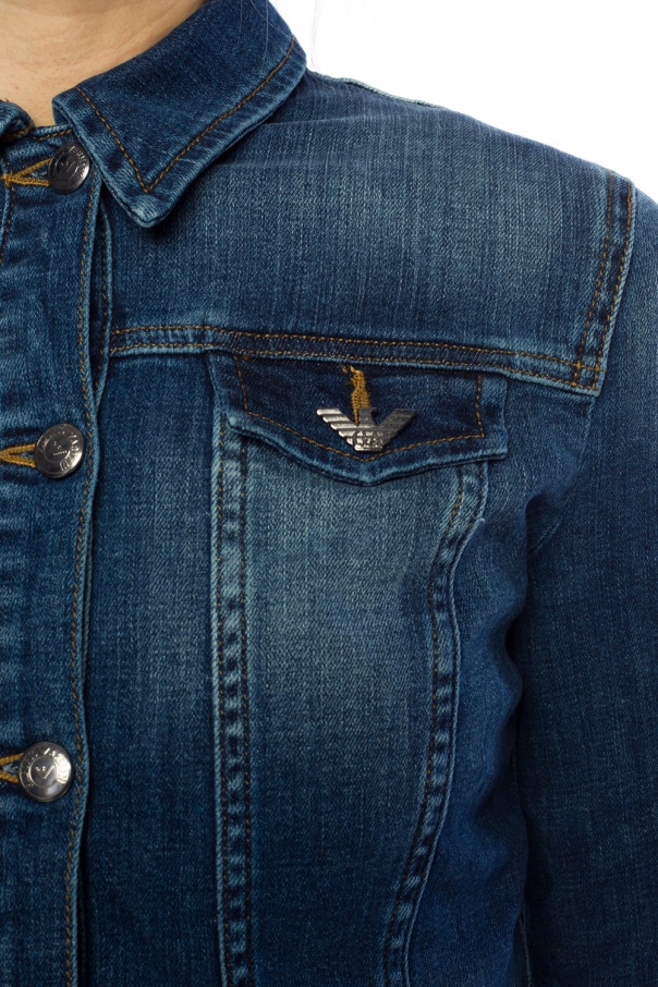 Blue Denim jacket Emporio Armani - Vitkac Canada