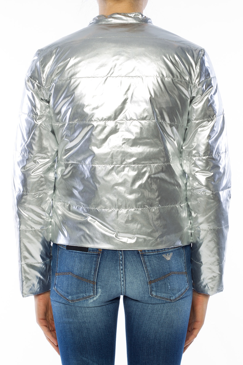 armani jeans windbreaker jacket