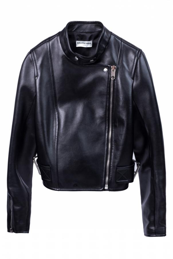 Leather Jacket Balenciaga Vitkac