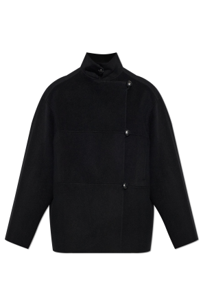 Chaqueta de lana tipo "oversize"