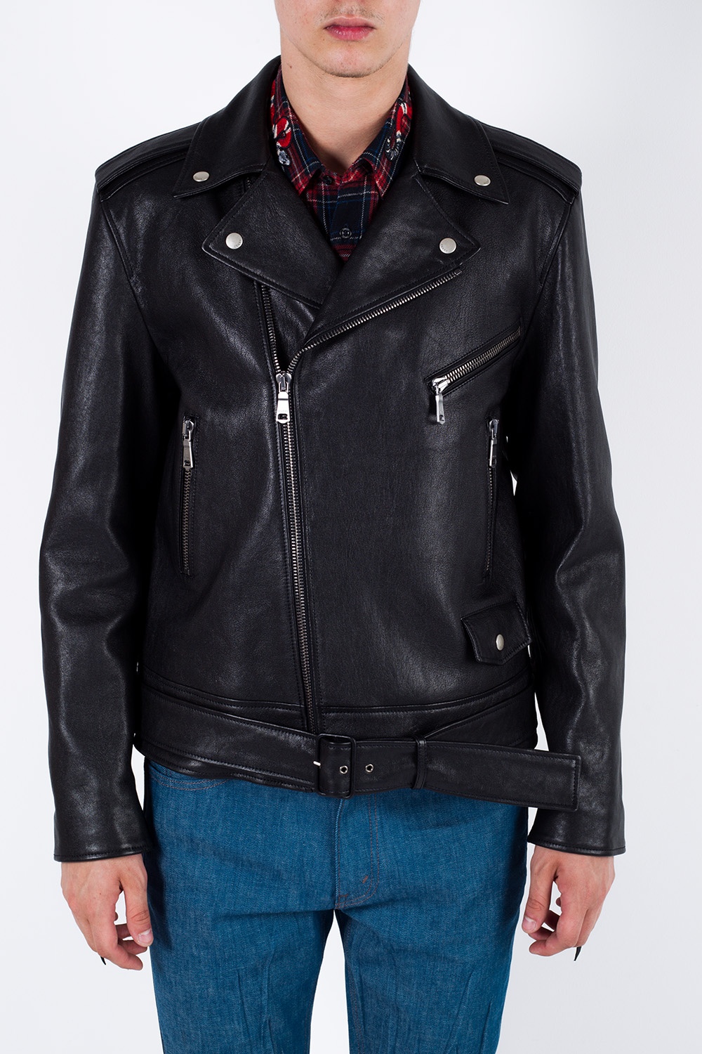 Gucci Fringed leather jacket | Men's Clothing | Vitkac