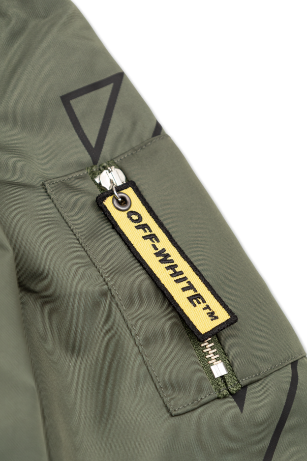 Off-White Kids Kurtka z logo