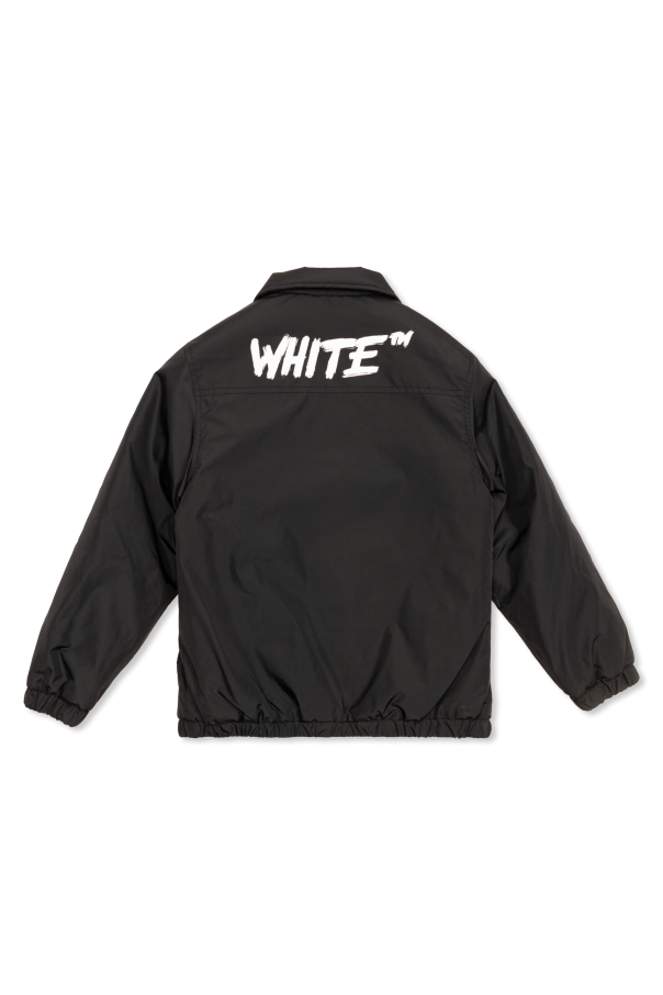 Off-White Kids Kurtka z logo