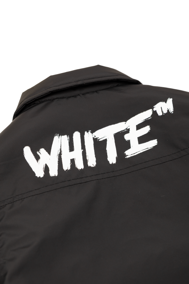 Off-White Kids Kurtka z logo