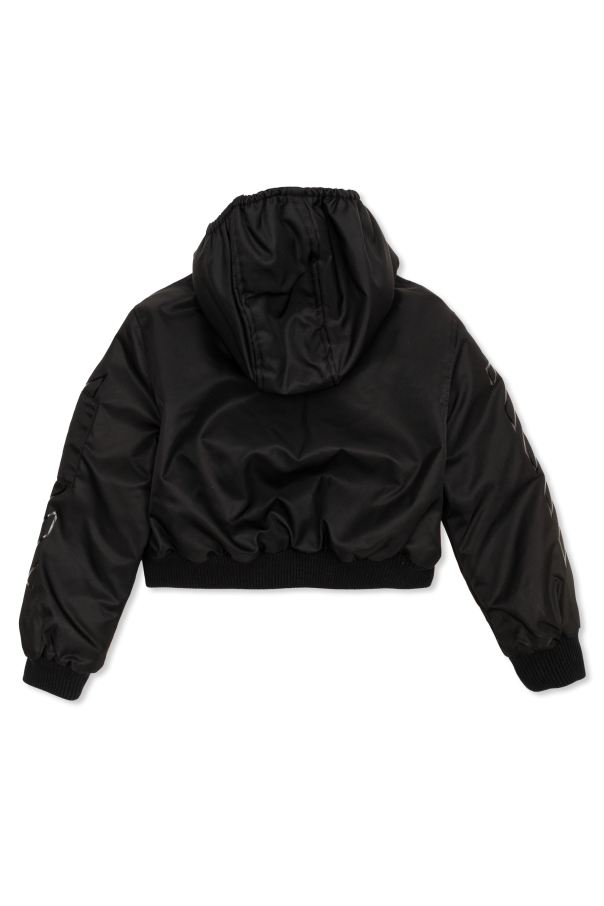 Off-White Kids Kurtka z logo