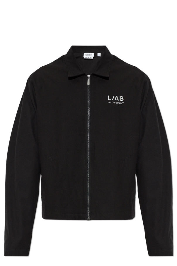 L/AB c/o Off-White Cotton jacket with printed logo