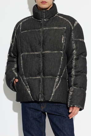 Off-White Chaqueta acolchada con cuello alto