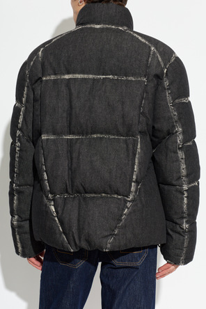 Off-White Chaqueta acolchada con cuello alto