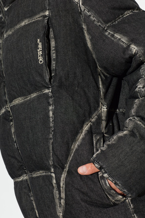 Off-White Chaqueta acolchada con cuello alto