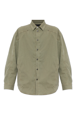 Insulated jacket with embroidered logo