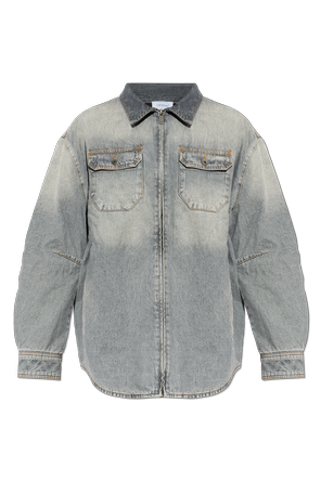 Insulated denim jacket