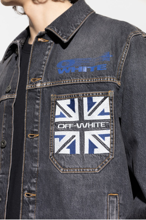 Off-White Denim jacket with logo