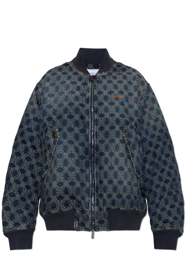 Insulated Monogram Turtleneck Jacket od Off-White
