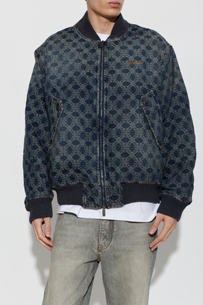 Off-White Casaco acolchoado com monograma
