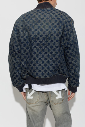 Off-White Casaco acolchoado com monograma