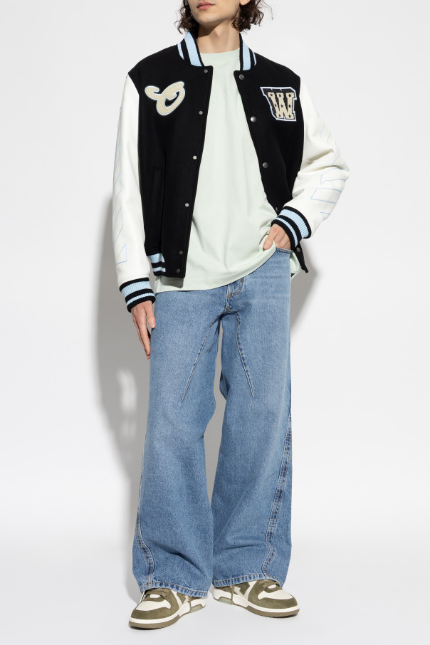 Off-White Ocieplana kurtka typu ‘Bomber’