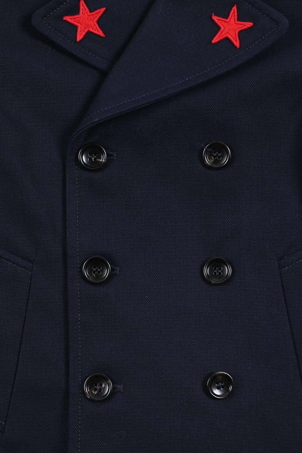 gucci double breasted coat