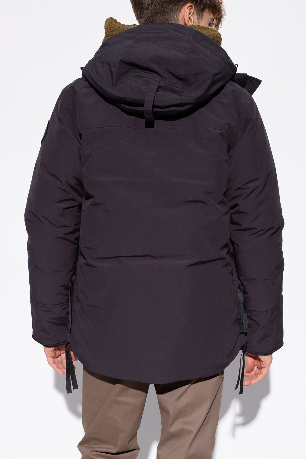 Canada Goose ‘Maitland’ parka with logo