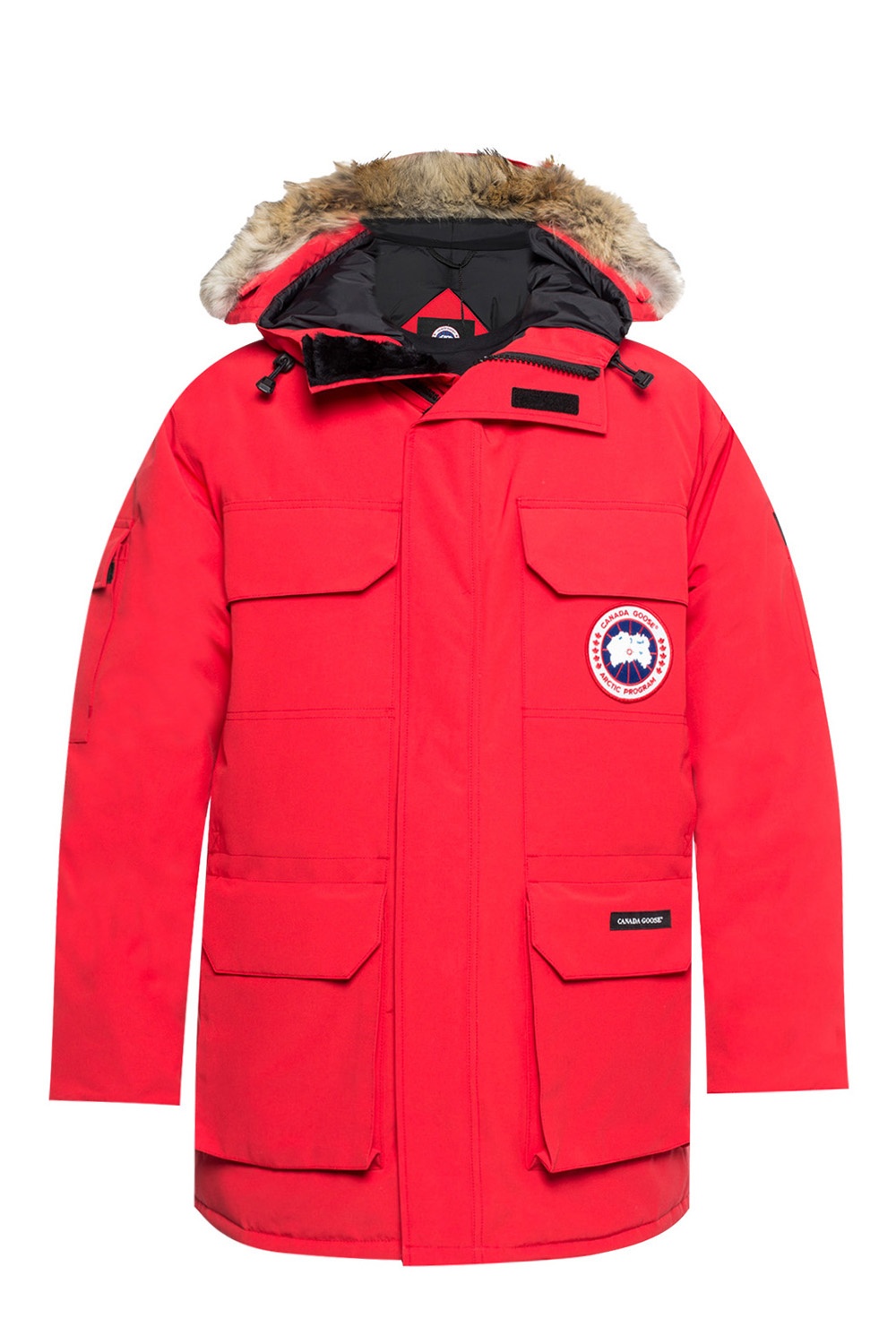Canada Goose Emerson Mens Soft Shell Ribbed Jacket With Hood