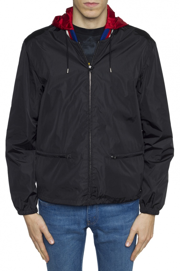 mens gucci rain jacket