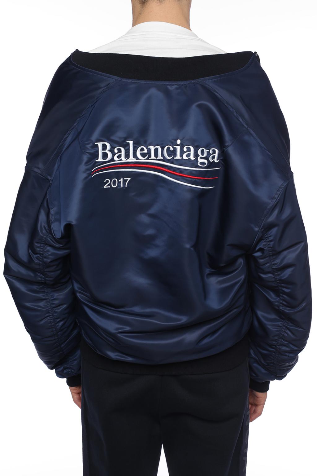balenciaga 2017 bomber jacket