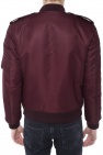 Saint Laurent BURGUNDY Bomber jacket