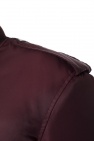 Saint Laurent BURGUNDY Bomber jacket
