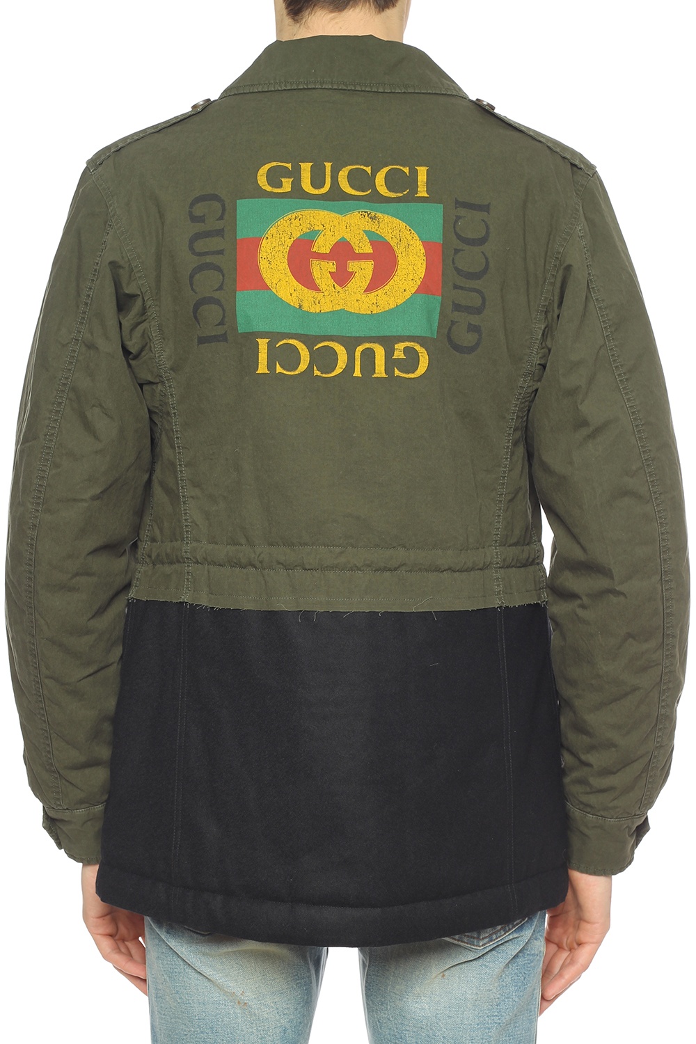 gucci khaki jacket