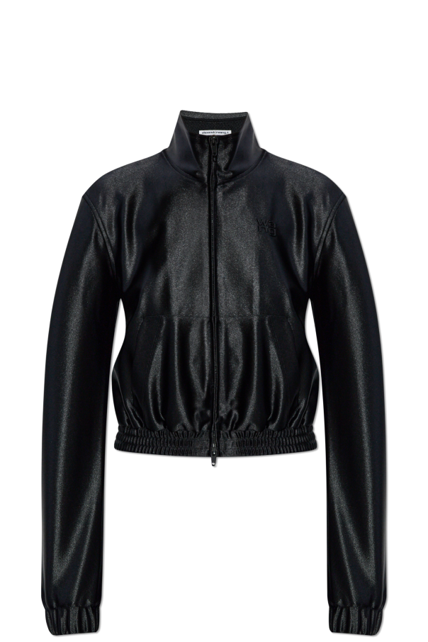 Sweatshirt with a shimmering finish, zdjęcie 1 Sweatshirt with a shimmering finish od T by Alexander Wang