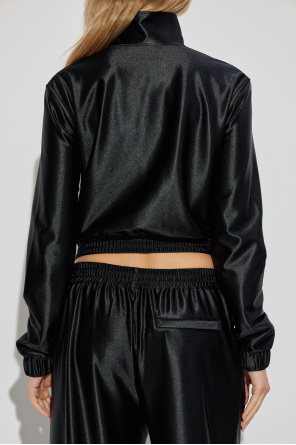 T by Alexander Wang Sweatshirt mit schimmerndem Finish