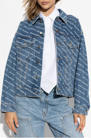 Alexander Wang Denim jacket with logo