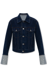 Alexander Wang Denim jacket with monogram