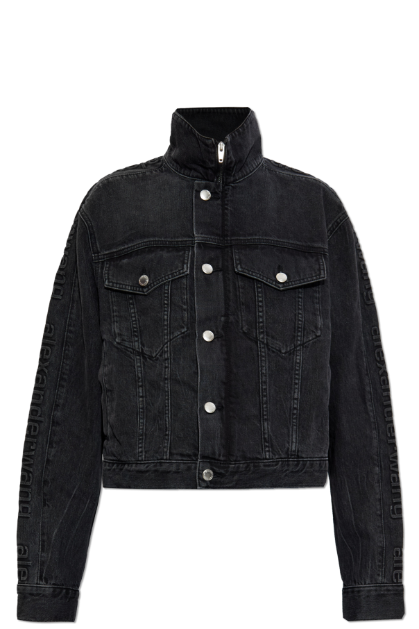 Denim jacket with stand-up collar, zdjęcie 1 Denim jacket with stand-up collar od Alexander Wang