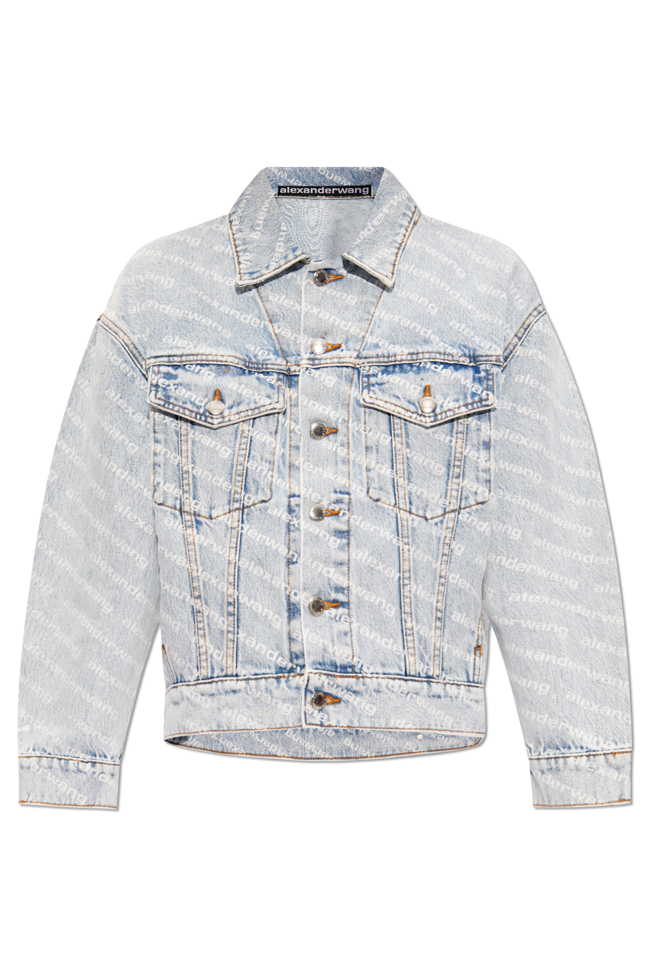 Alexander Wang Logo denim jacket