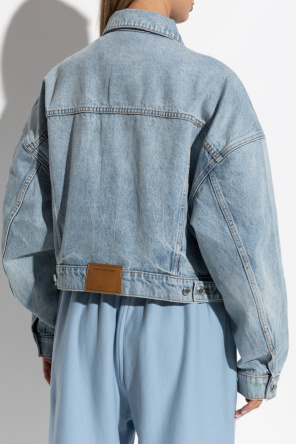 Alexander Wang Jeansowa kurtka o luźnym kroju