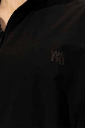 Alexander Wang Ortalionowa kurtka z logo