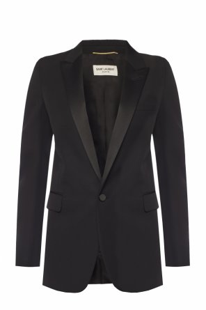 SAINT LAURENT SWEATHER WITH STAND COLLAR