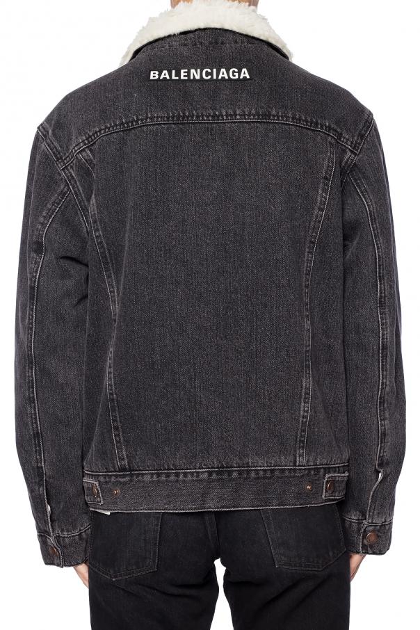 Padded denim jacket Balenciaga - Vitkac 