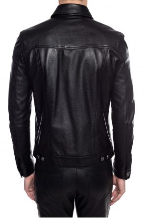 Saint Laurent Leather and with pockets