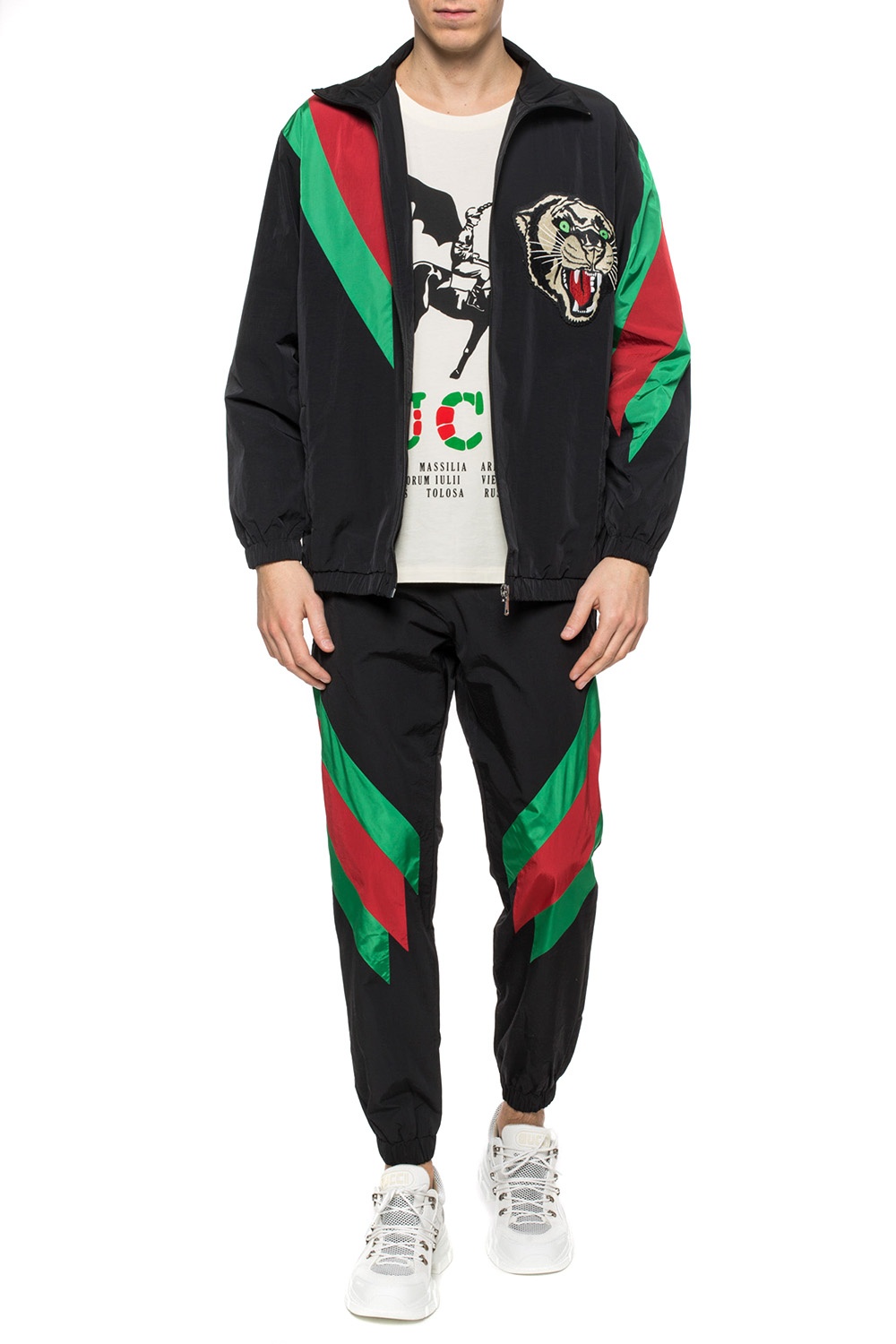 montering vandrerhjemmet Næste Panther motif jacket Gucci - Vitkac HK