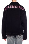 Balenciaga Branded denim jacket
