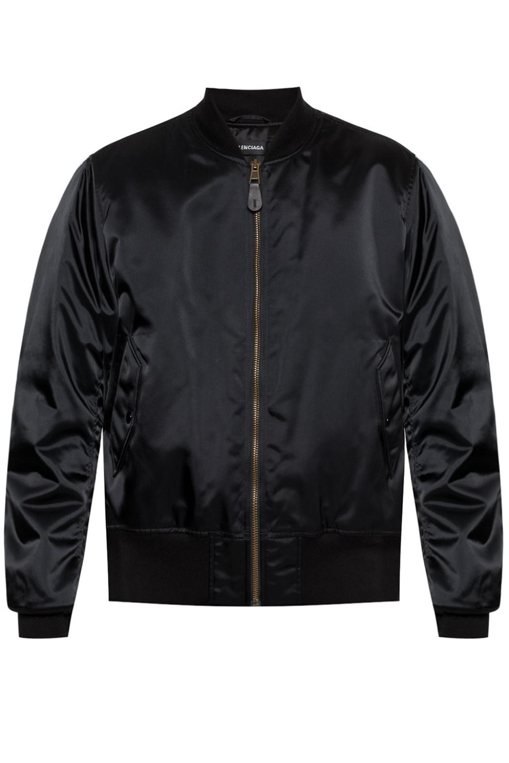 Golden Bear - Sukajan Satin Bomber Jacket - Gold Golden Bear