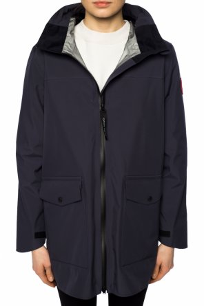 Canada Goose 'Save The Duck logo-patch hooded padded jacket