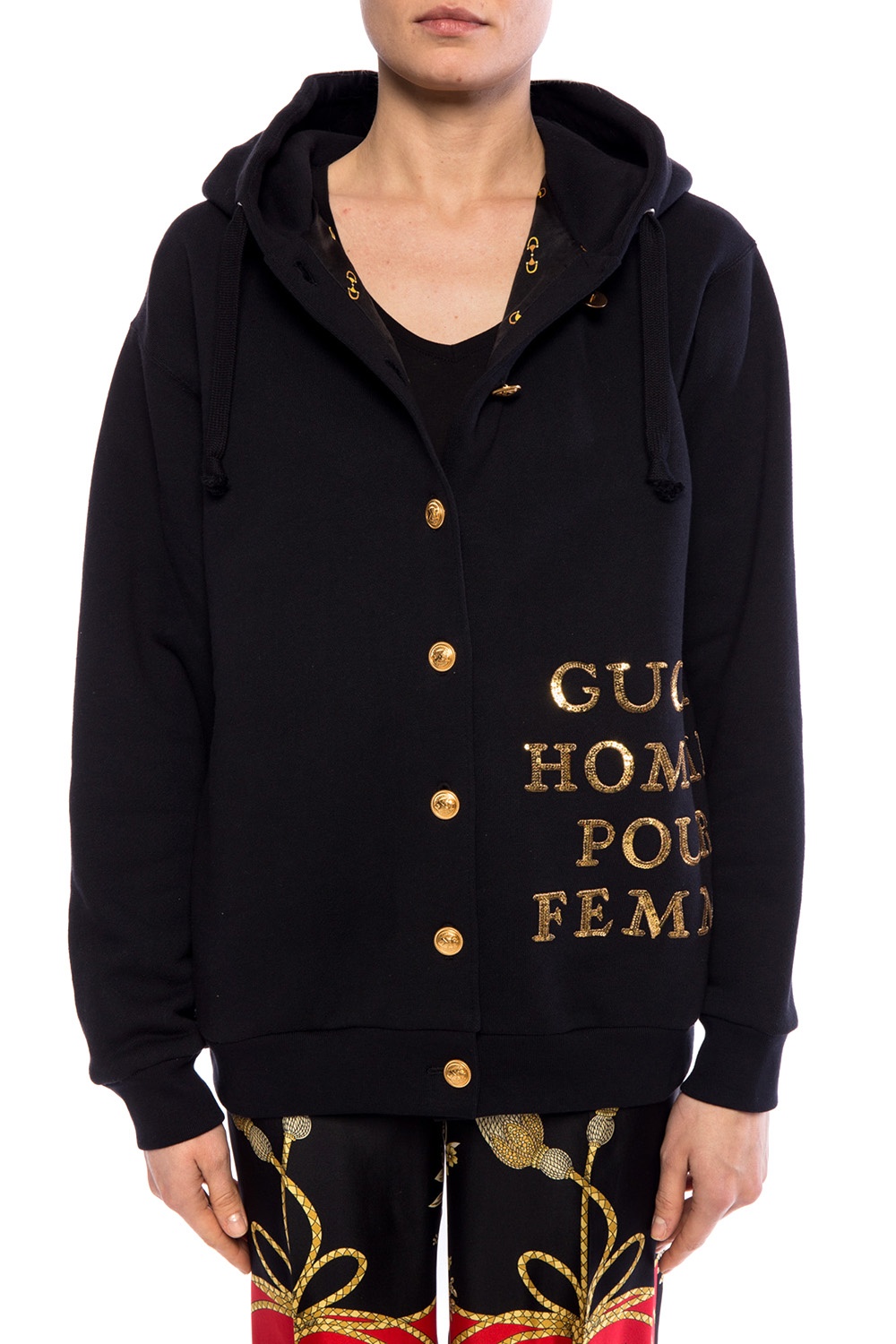 GUCCI 2021-22FW Gucci Boutique print sweatshirt (623244 XJCKX 1082)