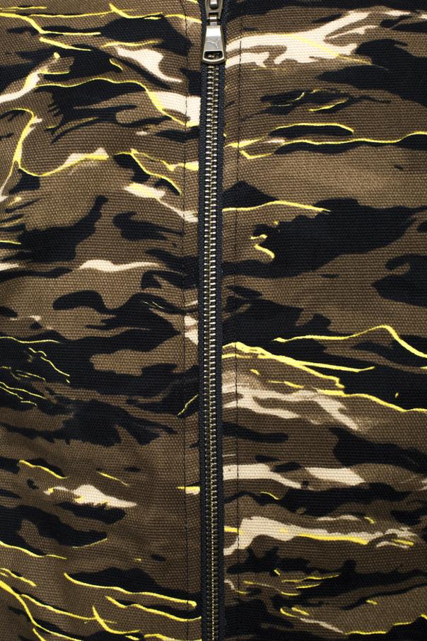 puma camo bomber jacket